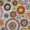 Tissu AMB multi rosaces couleurs