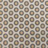Tissu GP beige disque noir marron