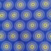 Tissu GP bleu grand soleil jaune rouge
