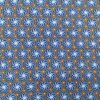 Tissu GP bleu jaune rouge pieuvre bleu ciel vue 2