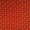 Tissu rouge helico orange