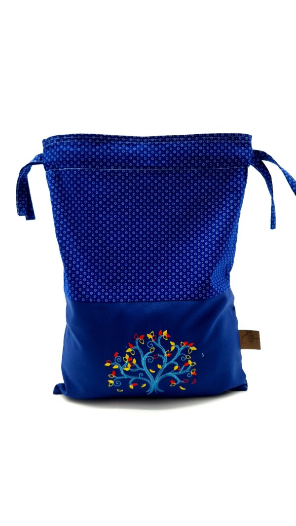 Petit sac de voyage réversible brodé image 30 x 40 cm – Image 9
