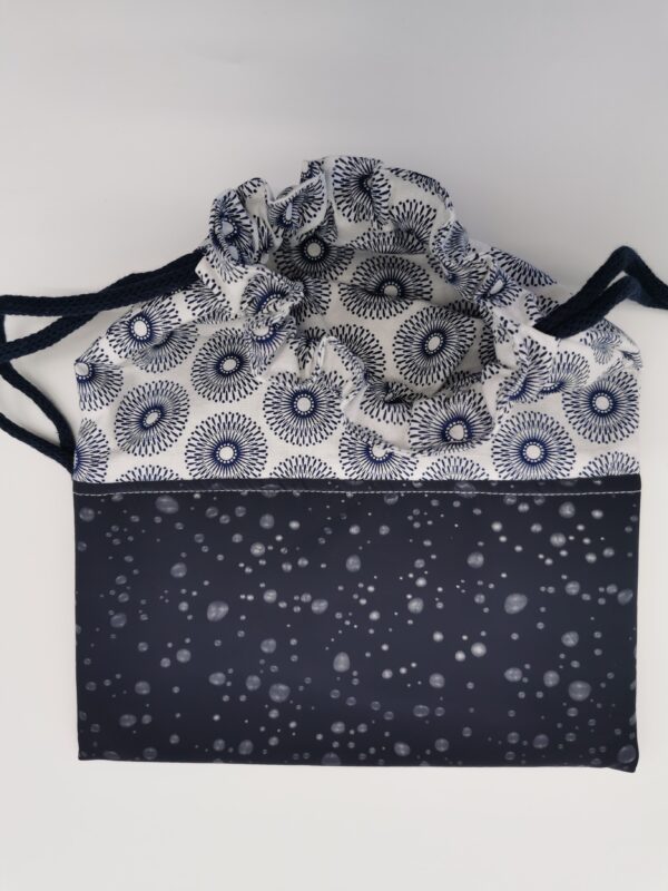 Petit sac de voyage réversible simple 25 x 30 cm – Image 5