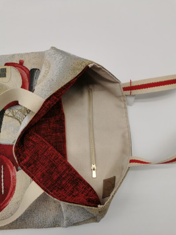 Tote bag Collection Evasion Carte Postale Paris – Image 3