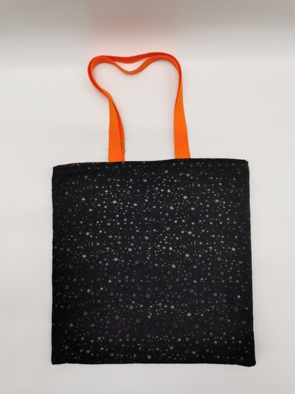 Tote bag Collection Savane Léopard tissu déperlant noir – Image 2