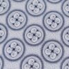 Tissu GP blanc celte bleu marine