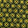 Tissu GP vert soleil jaune