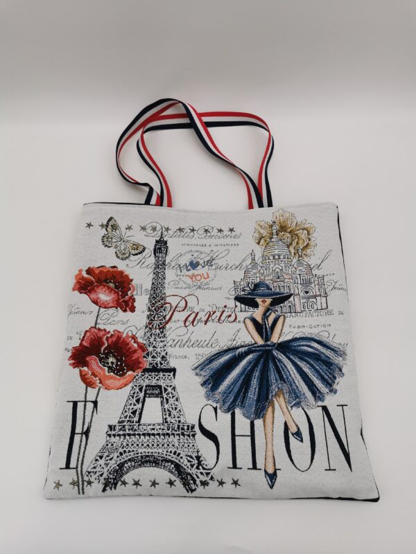 Tote bag Collection Evasion Paris Fashion bleu