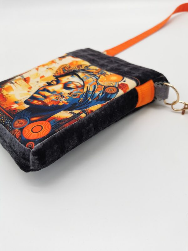 Pochette téléphone Visage 2025  orange city 20 x 14 x 3 cm – Image 3